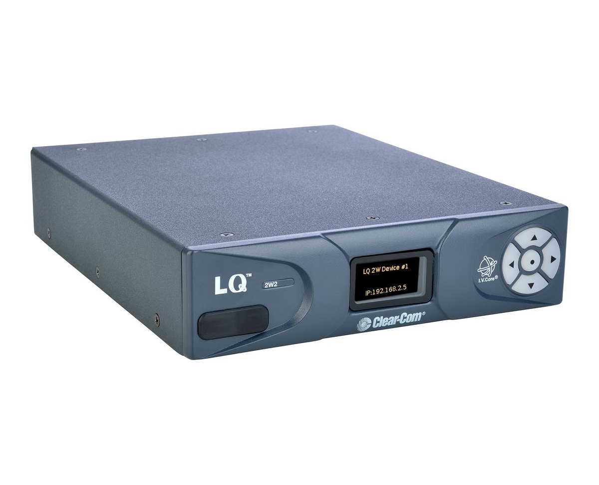 Clear-Com LQ-2W2 LQ Series 2-Port 2-Wire IP Interface - view 2