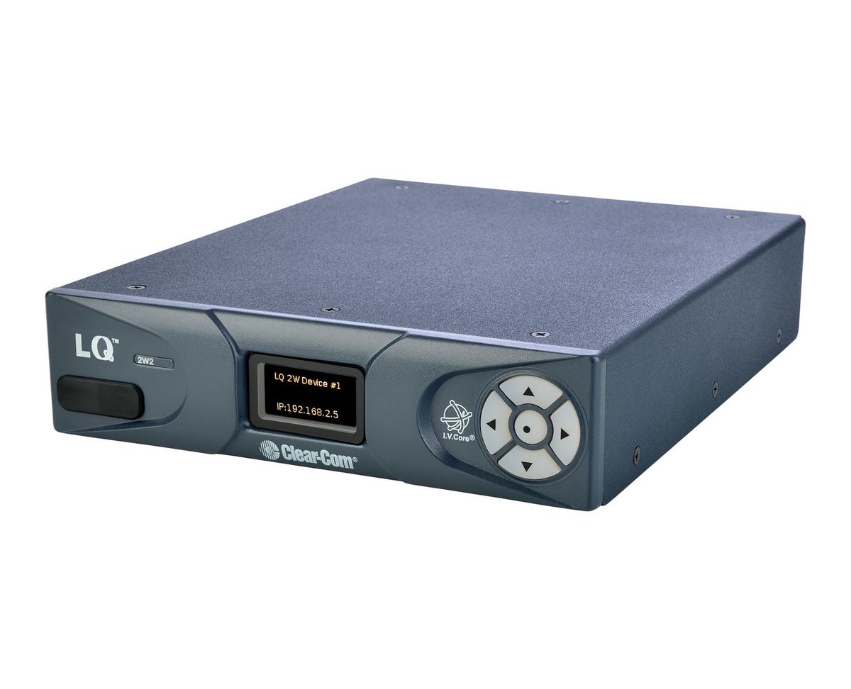 Clear-Com LQ-2W2 LQ Series 2-Port 2-Wire IP Interface - view 3
