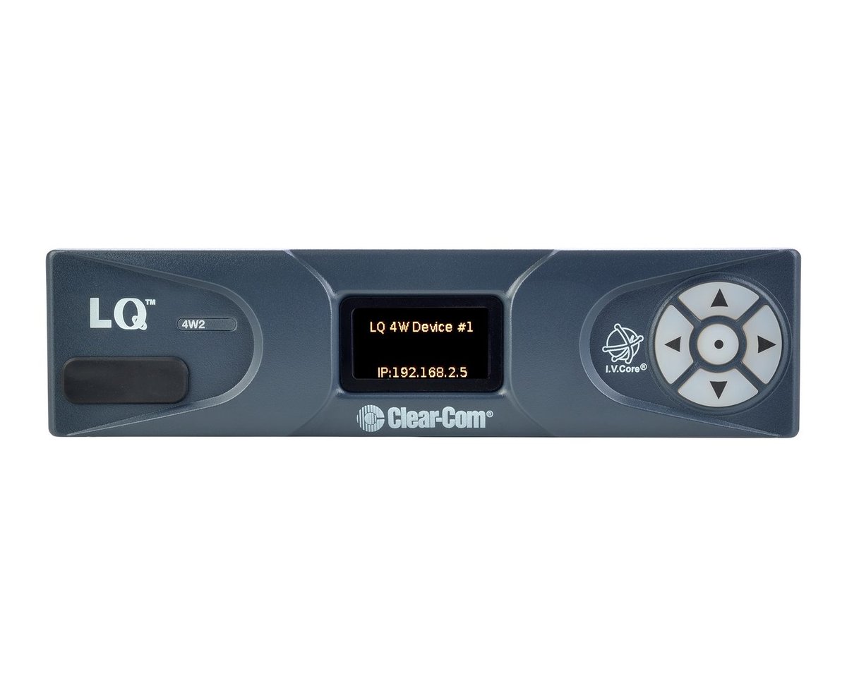 Clear-Com LQ-4W2 LQ Series 2-Port 4-Wire IP Interface product image