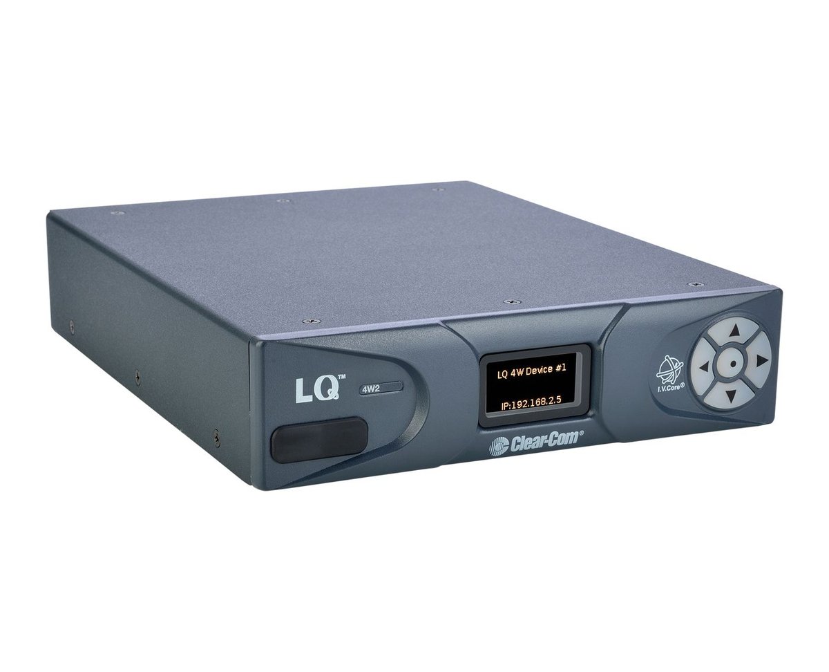 Clear-Com LQ-4W2 LQ Series 2-Port 4-Wire IP Interface - view 2