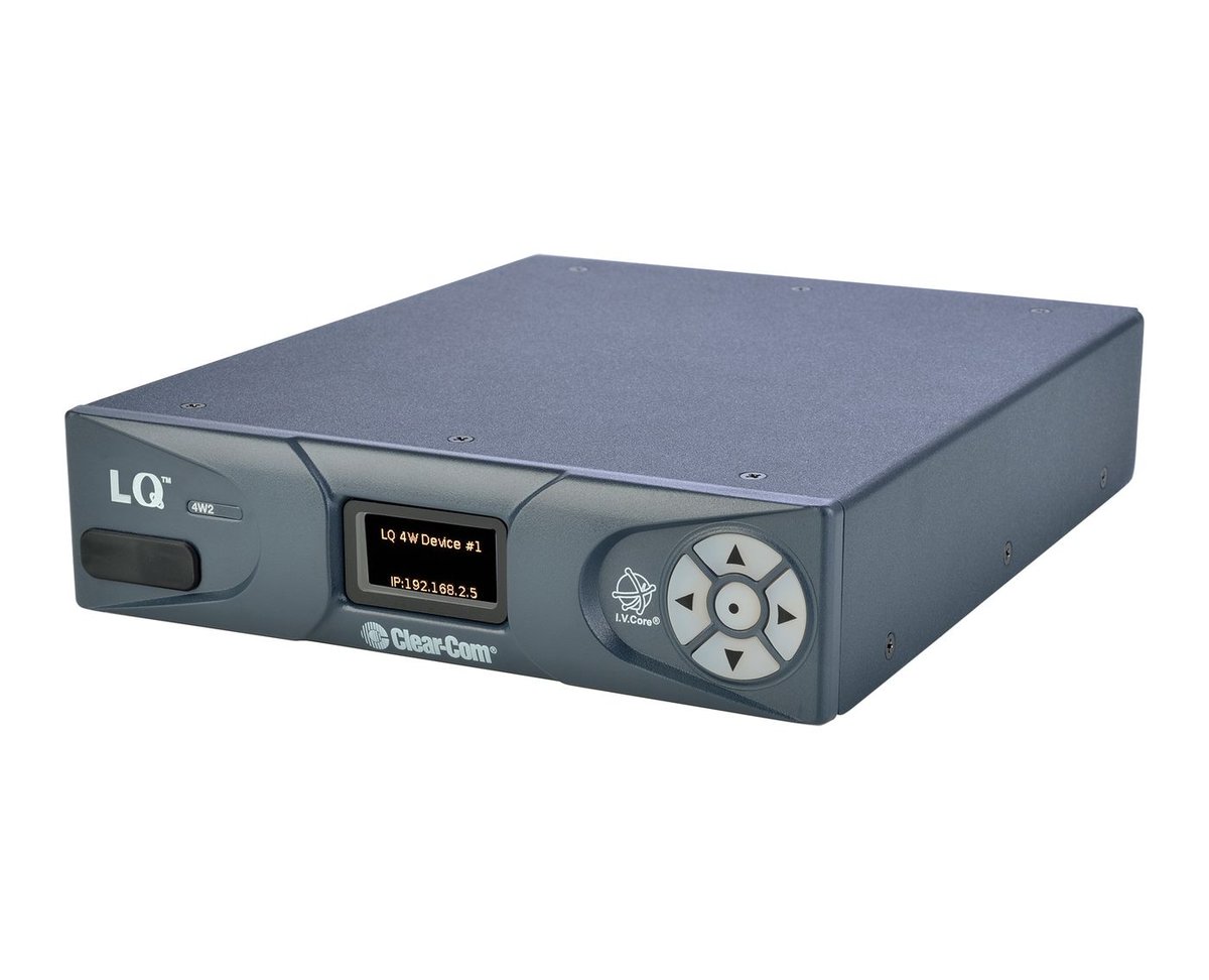 Clear-Com LQ-4W2 LQ Series 2-Port 4-Wire IP Interface - view 3