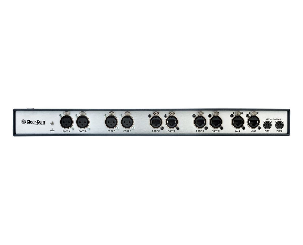 Clear-Com LQ-R2W4-4W4 LQ Series 8-Port 1RU Partyline and 4-Wire IP Interface - view 7