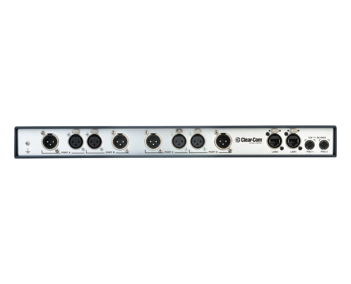 Clear-Com LQ-R2W4 LQ Series 4-Port 2-Wire 1RU IP Interface - view 7