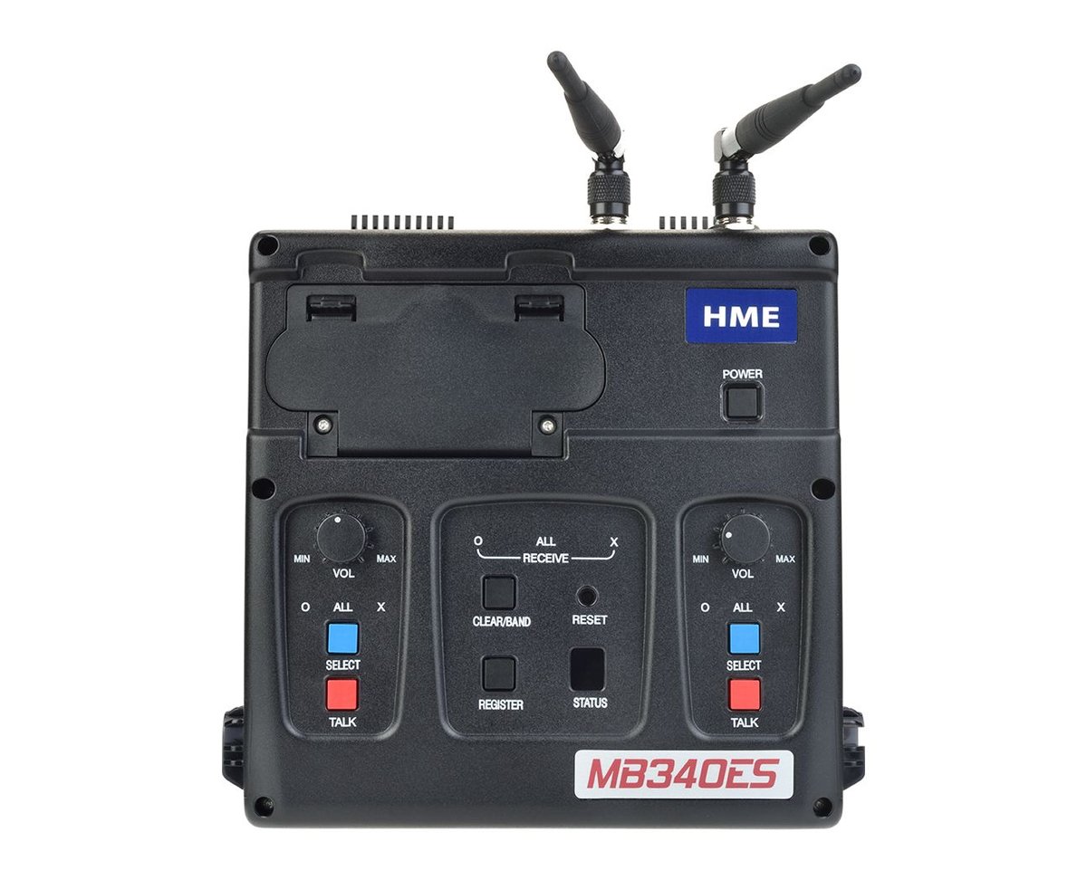 Clear-Com MB340ES DX340ES Two-Channel Portable Base Station product image