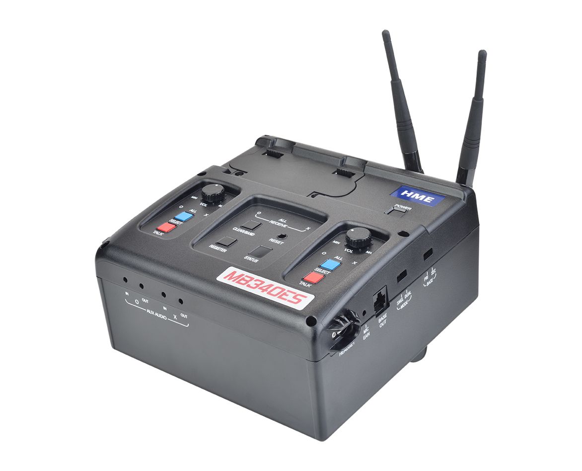 Clear-Com MB340ES DX340ES Two-Channel Portable Base Station - view 2