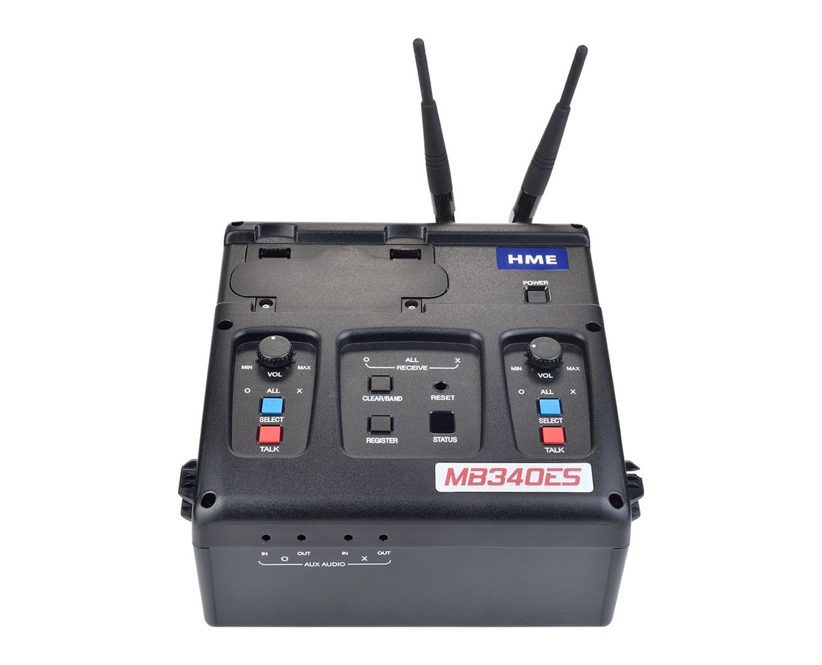 Clear-Com MB340ES DX340ES Two-Channel Portable Base Station - view 7