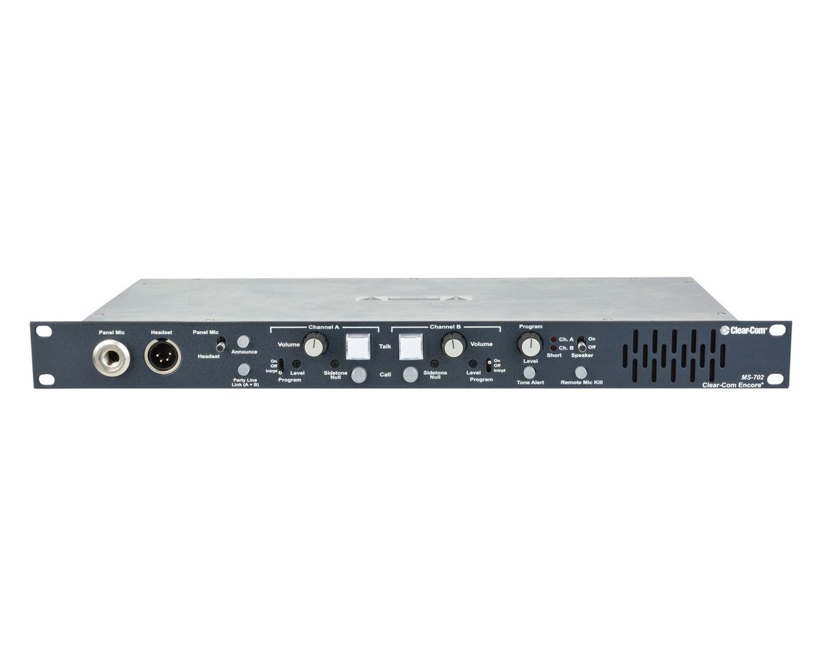 Clear-Com MS-7022 Channel Main Station - view 2