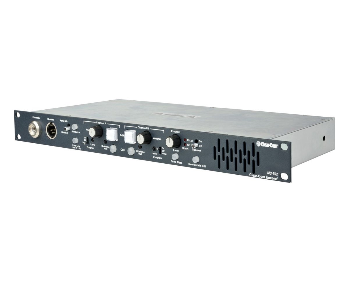 Clear-Com MS-7022 Channel Main Station - view 3