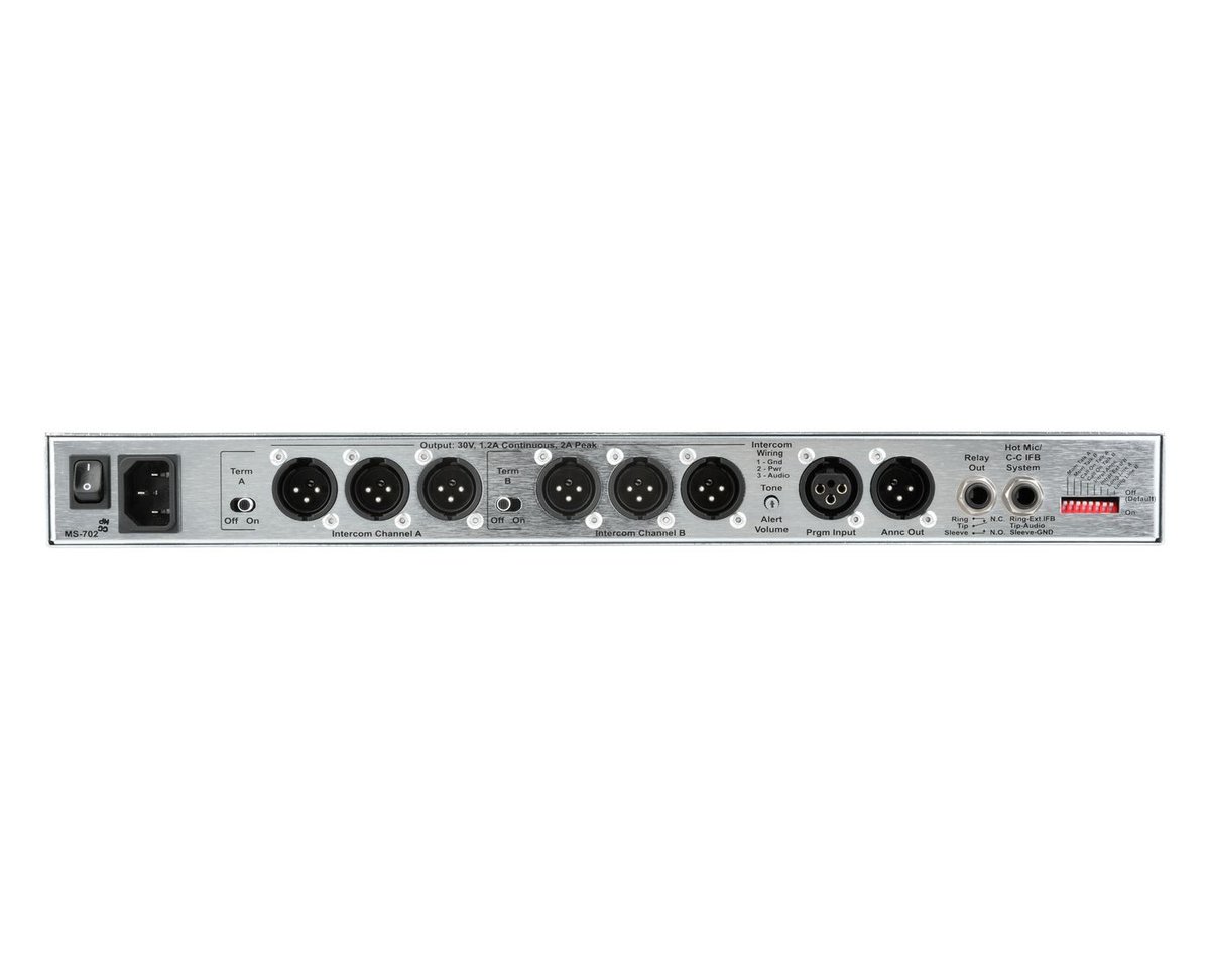 Clear-Com MS-7022 Channel Main Station - view 7