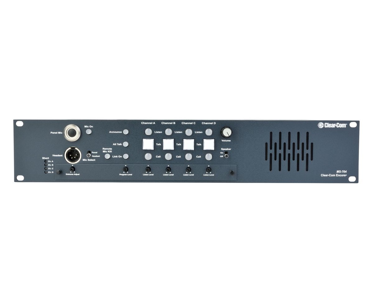 Clear-Com MS-7044-Channel Main Station product image