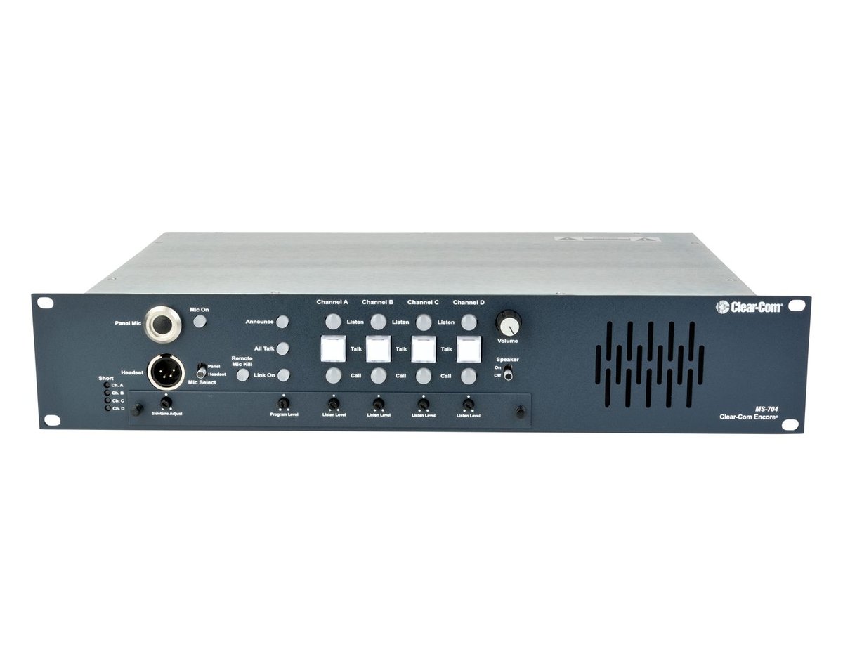 Clear-Com MS-7044-Channel Main Station - view 2