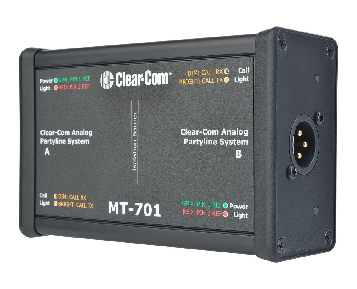 Clear-Com MT-701 Isolation Box - view 3