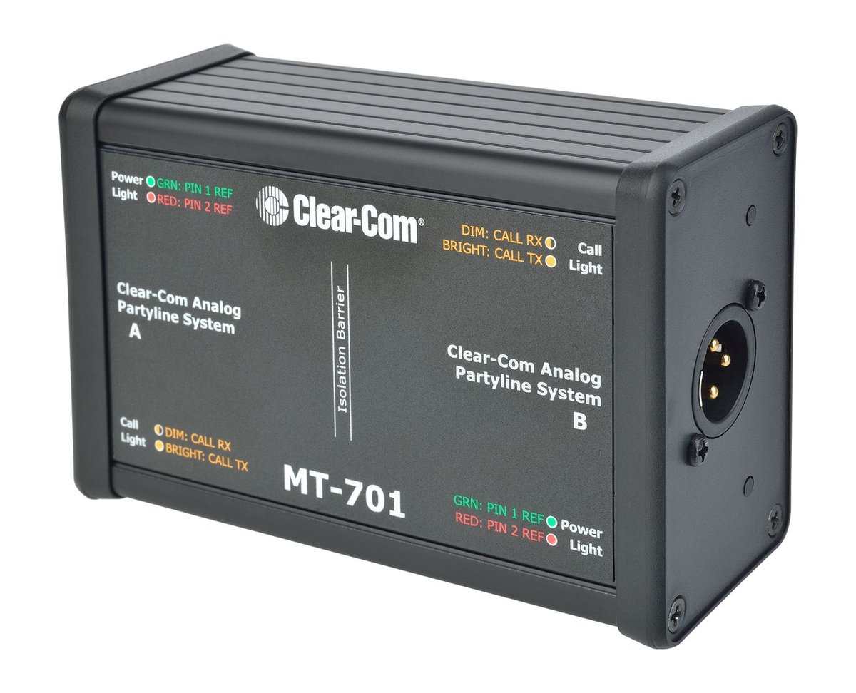 Clear-Com MT-701 Isolation Box - view 4