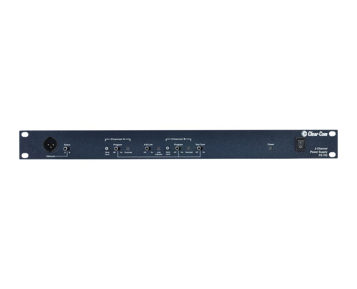 Clear-Com PS-702 2 Channel Rack Mount Power Supply product image