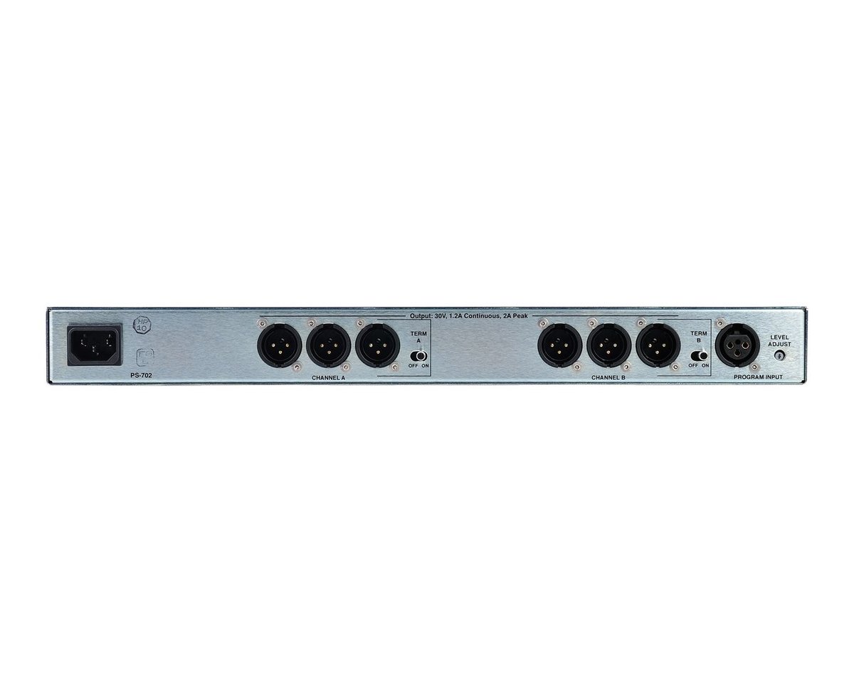 Clear-Com PS-702 2 Channel Rack Mount Power Supply - view 3