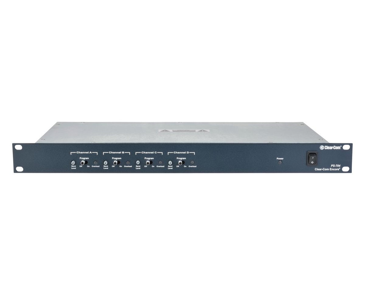 Clear-Com PS-704 4-Channel Rack Mount Power Supply - view 2