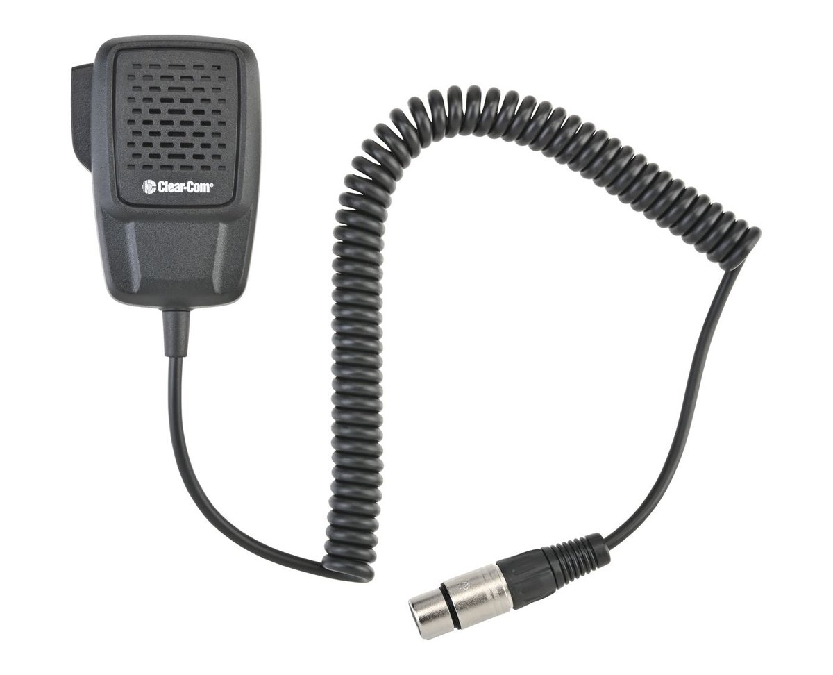 Clear-Com PT-8 Handheld Push-to-Talk Intercom Microphone product image