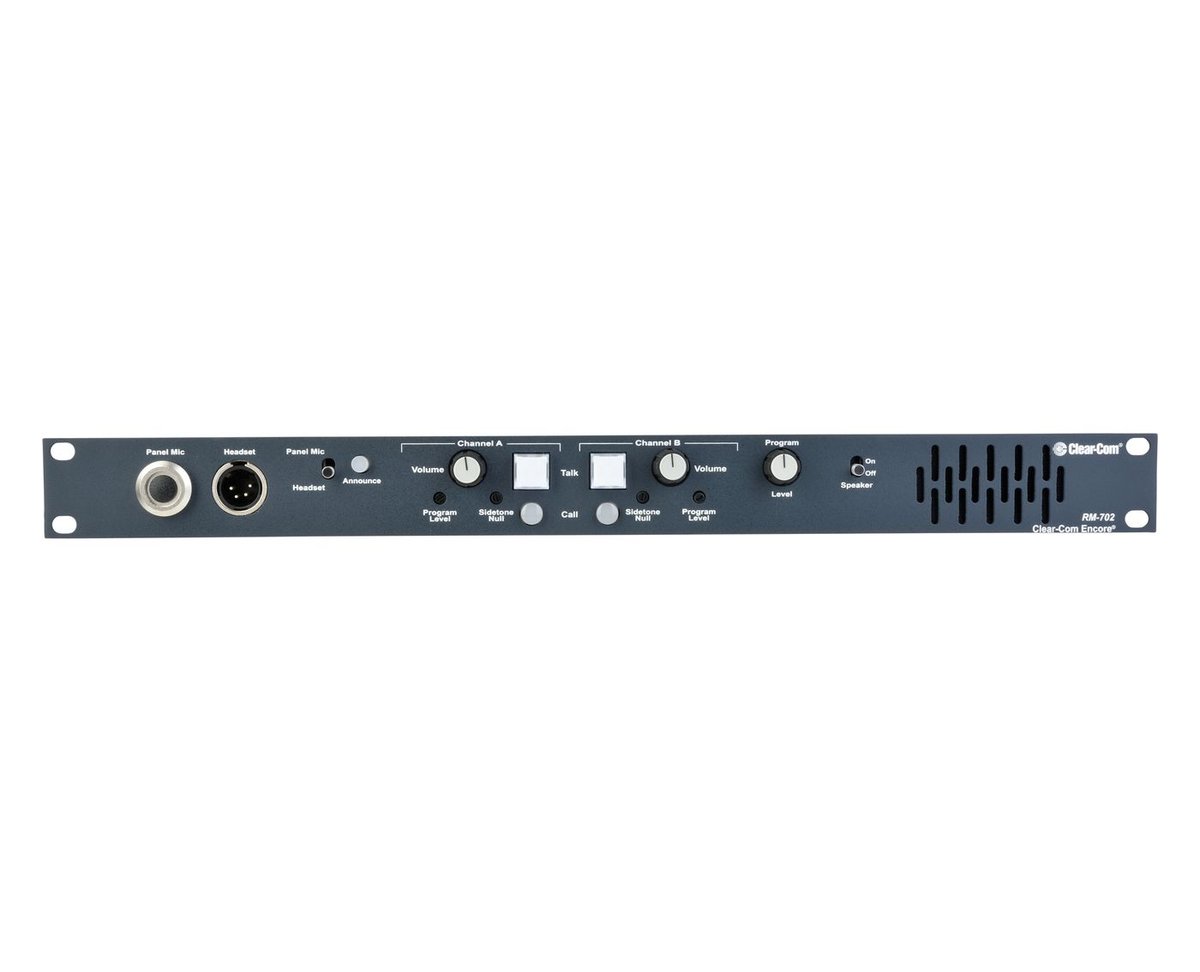Clear-Com RM-7022-Channel 1RU Remote Station product image