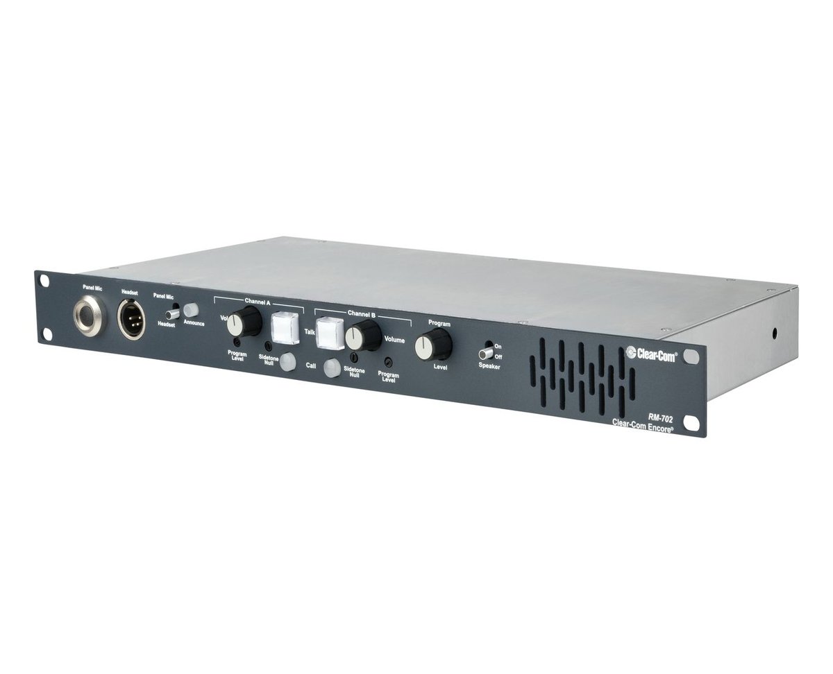 Clear-Com RM-7022-Channel 1RU Remote Station - view 3