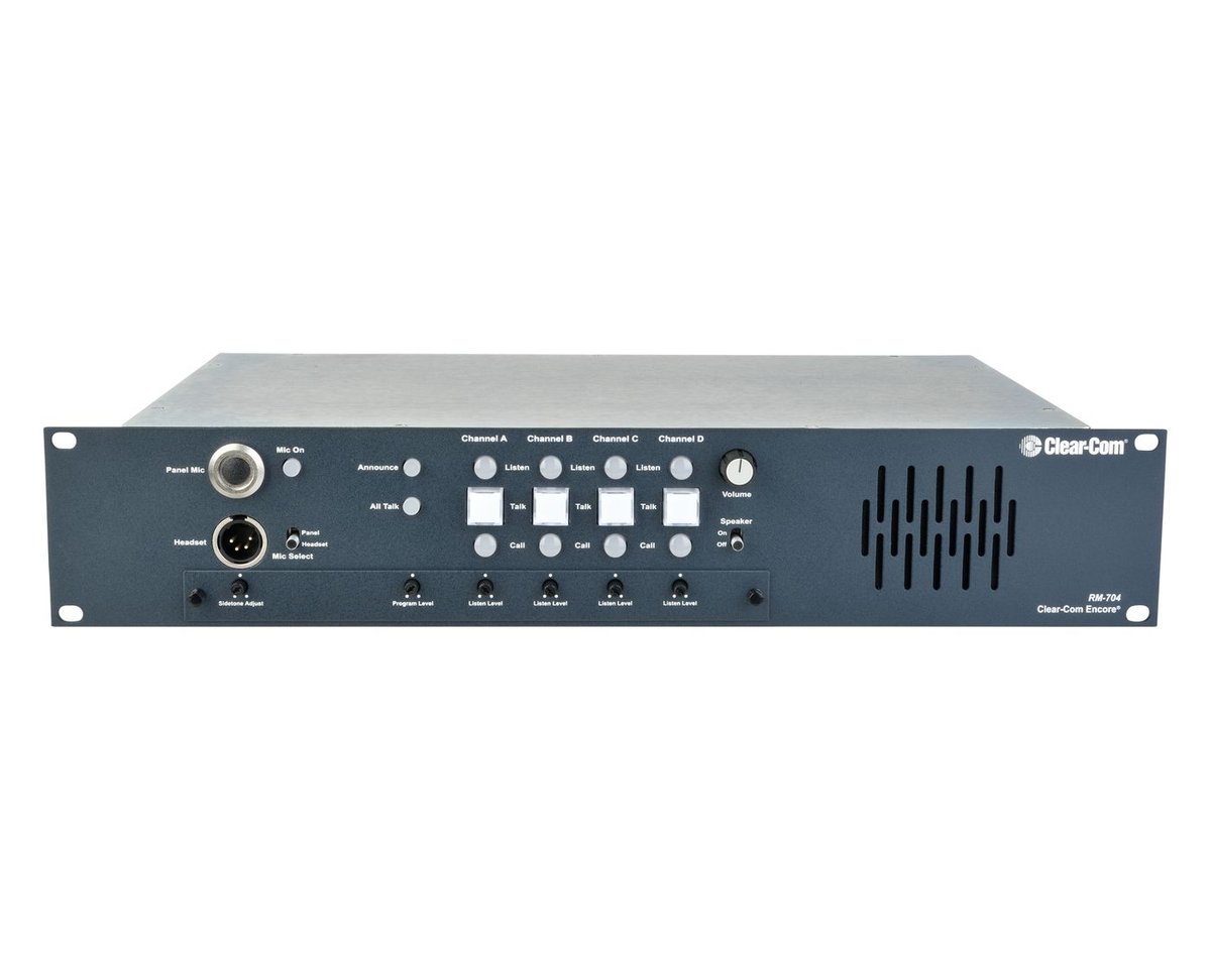 Clear-Com RM-7044-Channel Remote Station - view 2