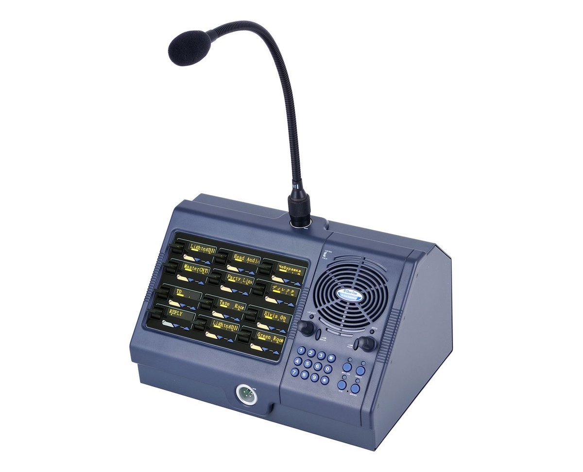 Clear-Com V12LDD V-Series 12-Key Lever Desktop Panel - view 3