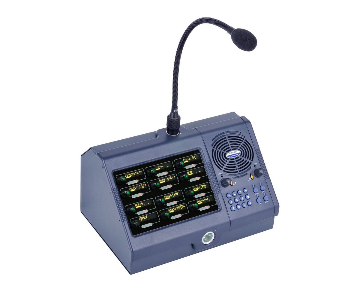 Clear-Com V12RDD V-Series 12-Key Rotary Desktop Panel - view 3