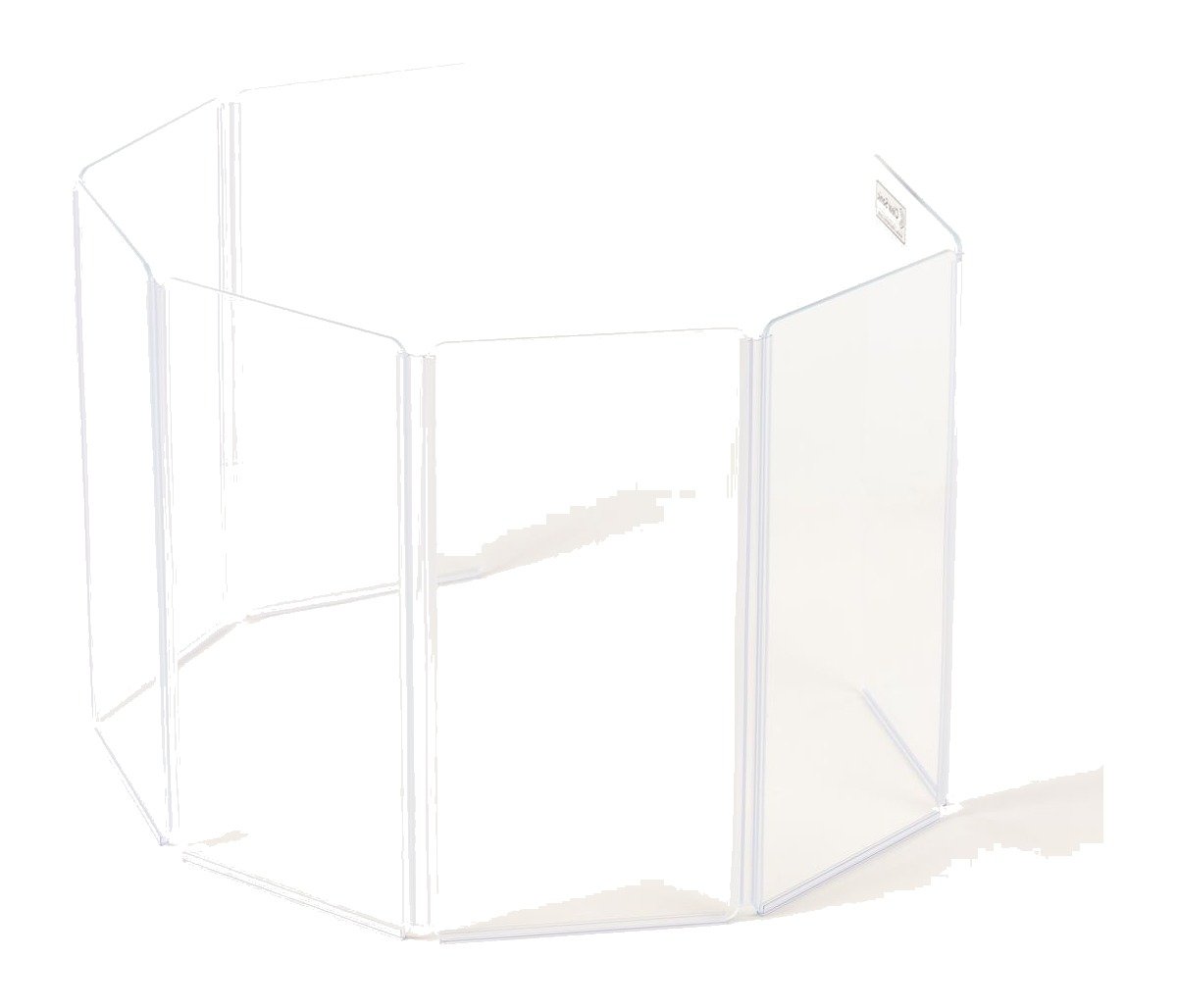 Clearsonic A1224x7 - 7' W x 2' H - 7-Panel Acrylic Amp Shield - view 2