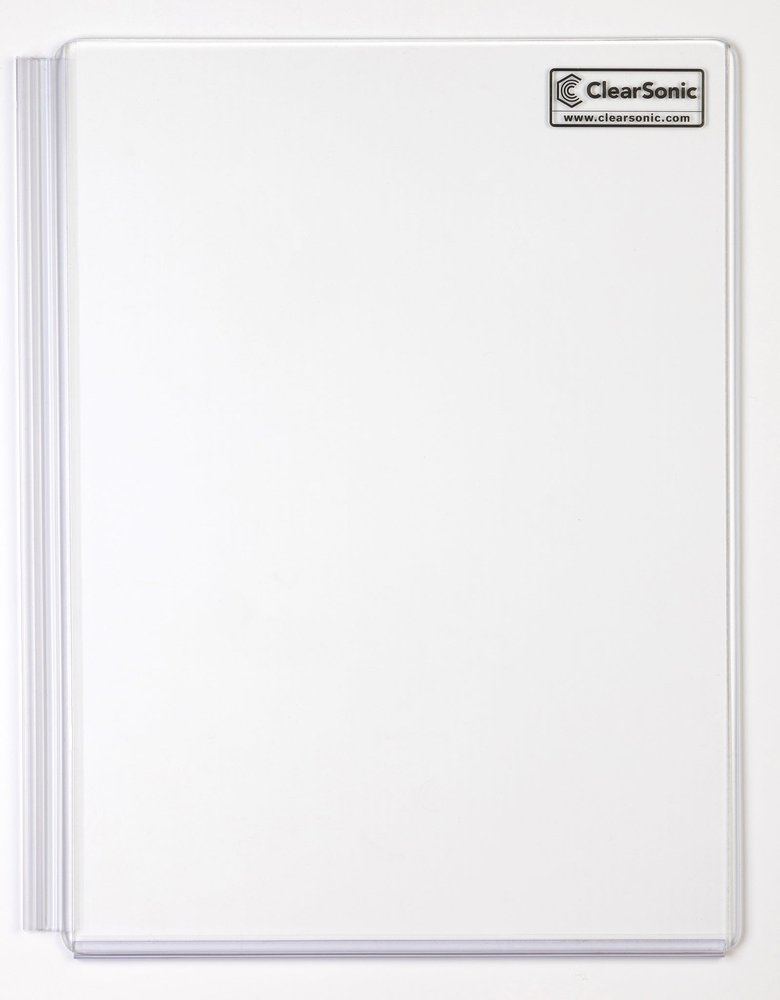 Clearsonic A1824x1 - 1.5' W x 2' H Acrylic Amp Shield - Single Panel with Hinge for Attachment
