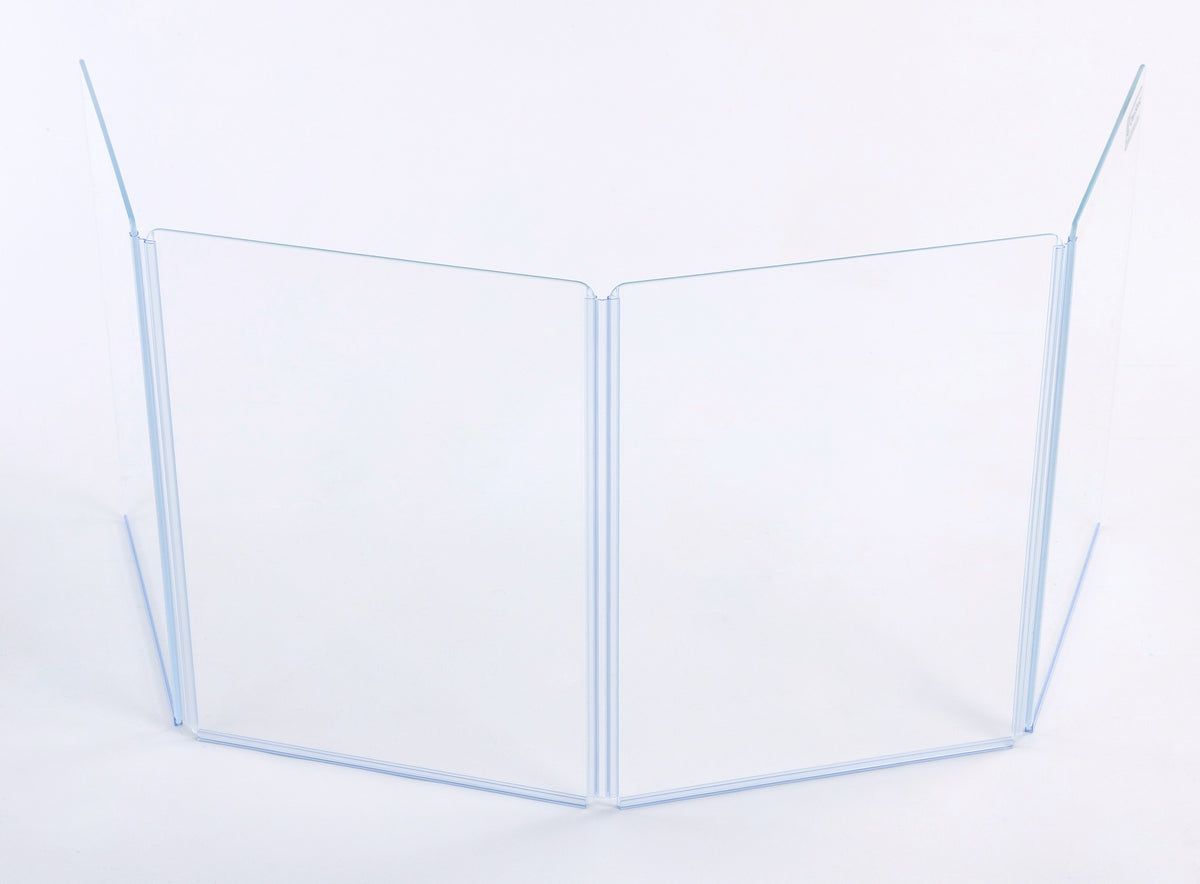 Clearsonic A1824x4 - 6' W x 2' H - 4-panel Acrylic Amp Shield - view 3
