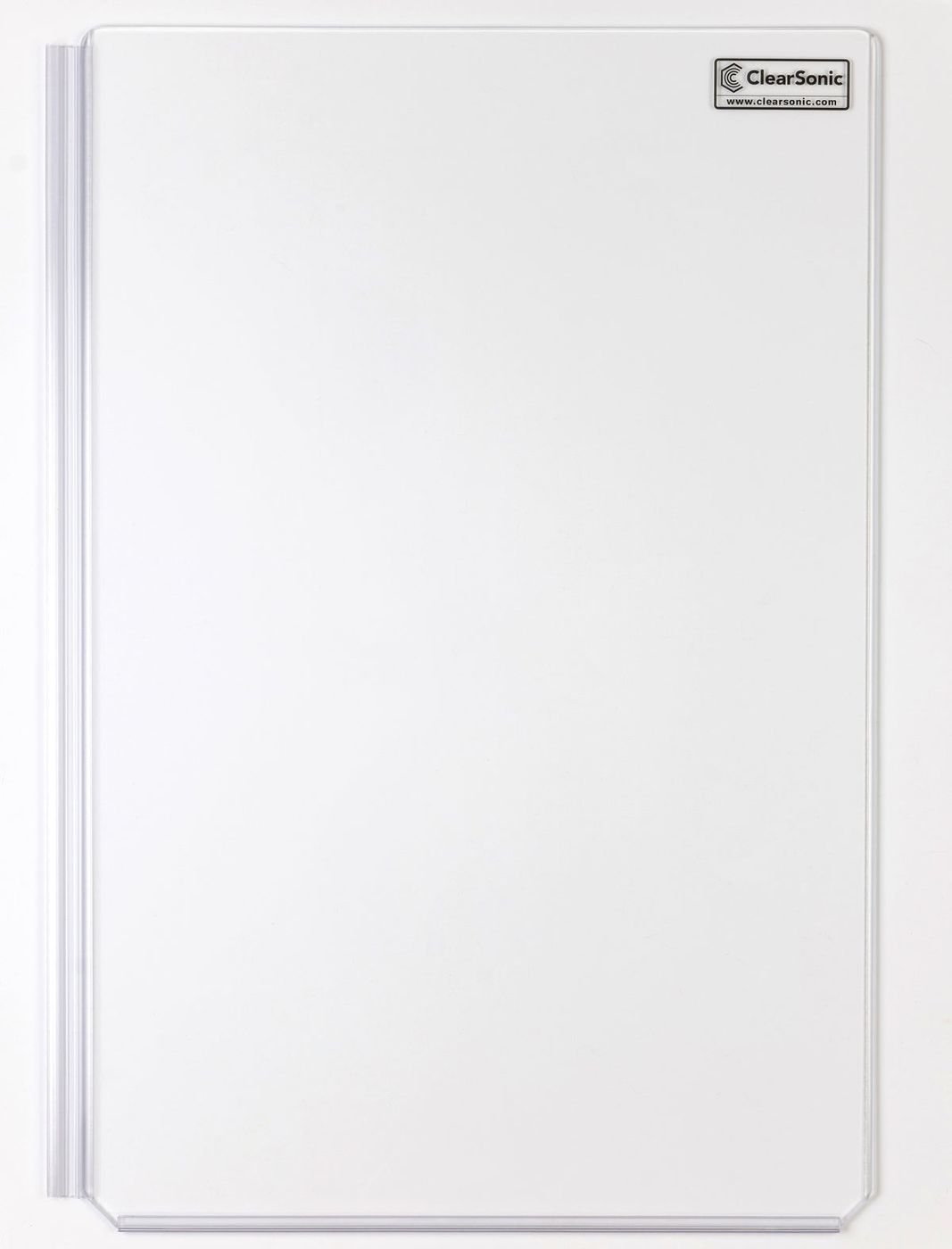 Clearsonic A2436x1 - 3 ft. Tall, Acrylic Amp Shield - Single Panel with Hinge for Attachment - view 2