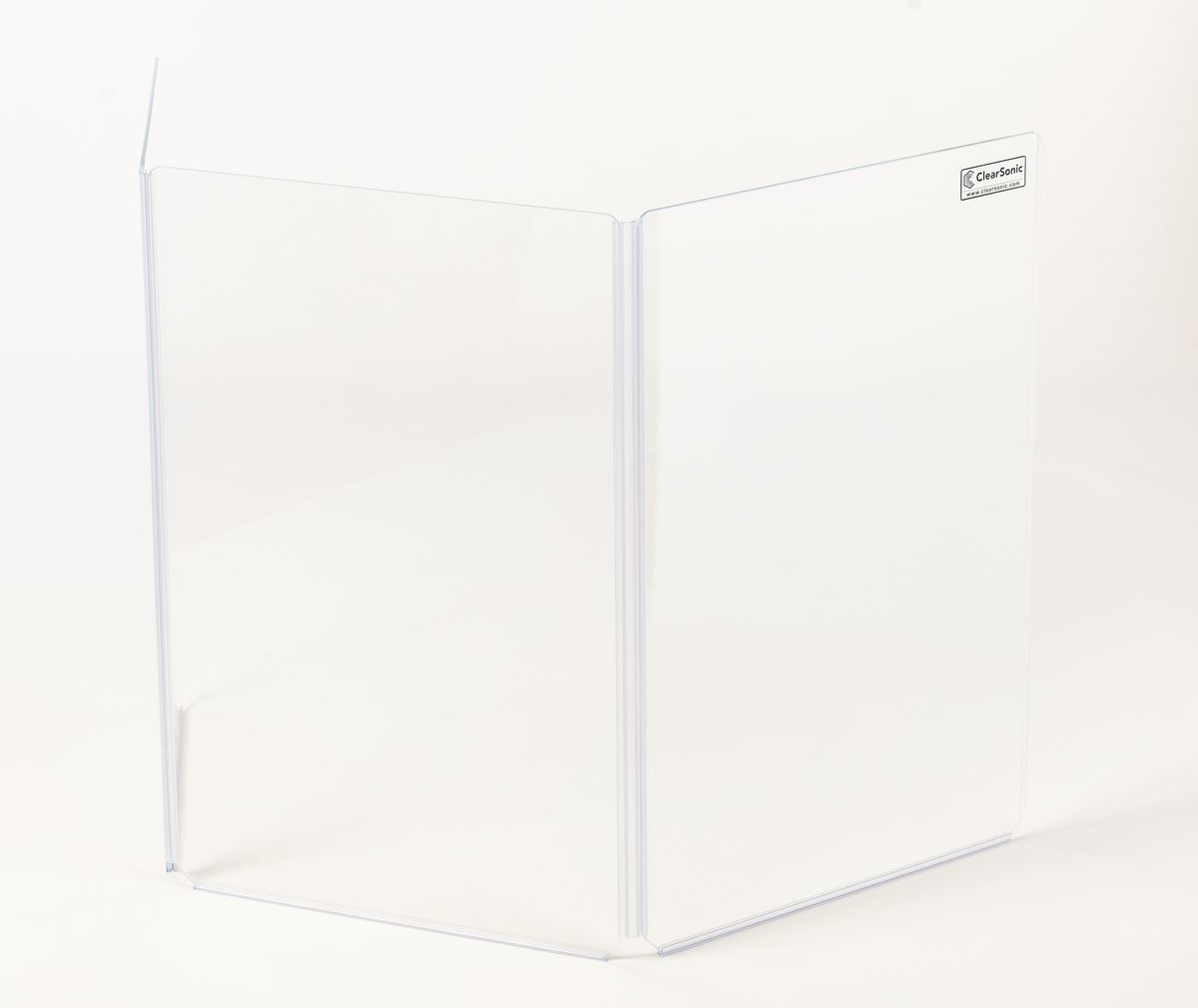 Clearsonic A2436x3 - 3 ft. Tall, 3-Panel Acrylic Amp Shield - view 4