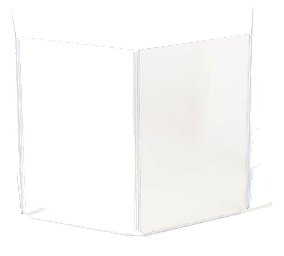 Clearsonic A2436x4 - 3 ft. Tall - 4-Panel Acrylic Amp Shield - view 3