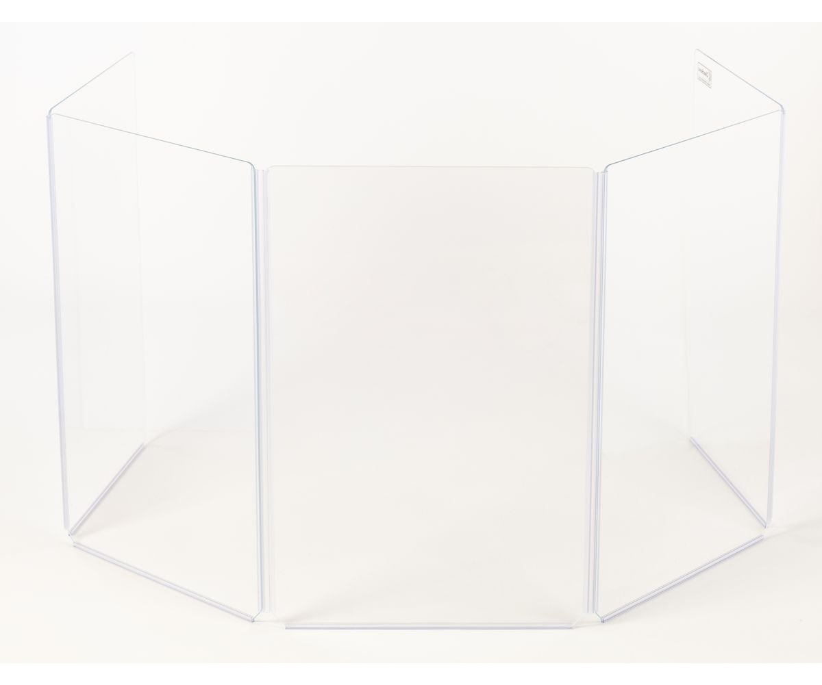Clearsonic A2436x5 - 3 ft. Tall, 5-Panel Acrylic Amp Shield - view 2