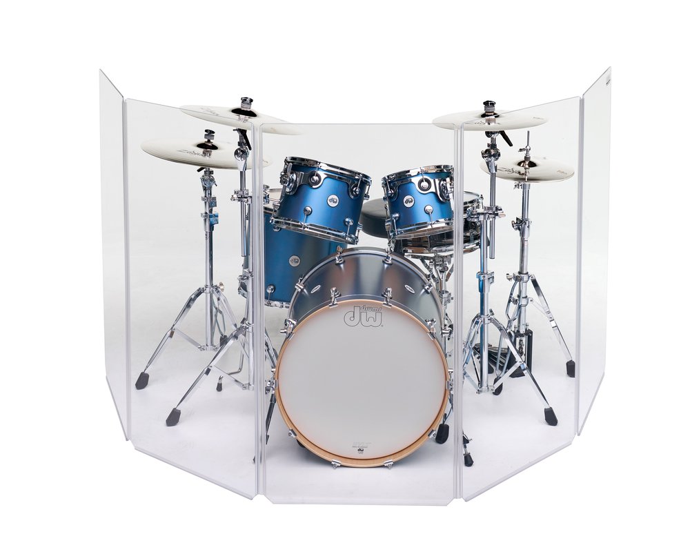 Clearsonic A2448x5 4 ft Acrylic Drum Shield