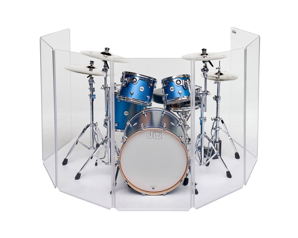 Clearsonic A2448x7 4 ft Acrylic Drum Shield