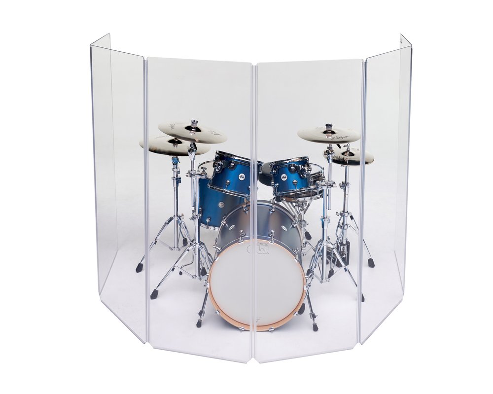 Clearsonic A2466x6 5.5 ft Acrylic Drum Shield