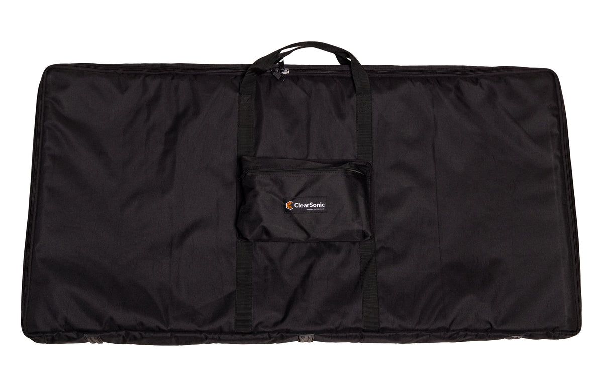 Clearsonic C2448 Zippered Padded Soft Case with Carry Handles, 4 ft. x 2 ft. - view 2