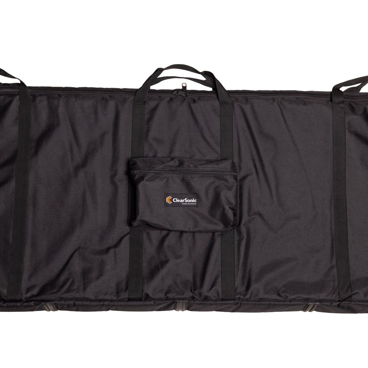 Clearsonic C2466 Zippered Padded Soft Case with Carry Handles, 5.5 ft. x 2 ft. - view 2