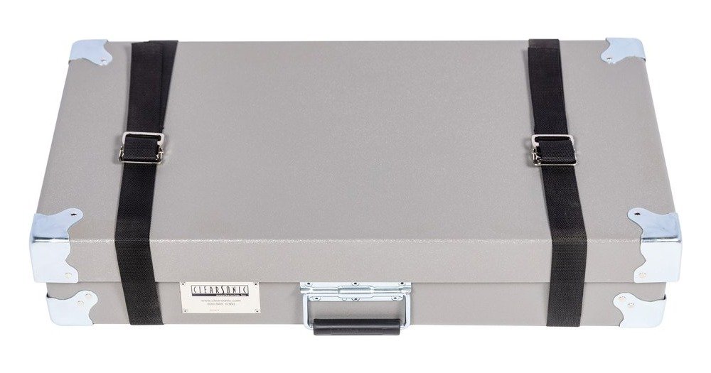 Clearsonic CH2412 - 2 ft. x 1 ft. Hard Road Case with Carry Handles and Padding for Acrylic Panels