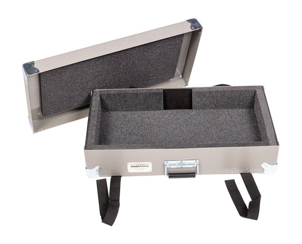 Clearsonic CH2412 - 2 ft. x 1 ft. Hard Road Case with Carry Handles and Padding for Acrylic Panels - view 2