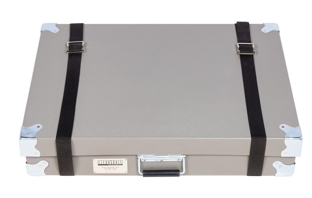 Clearsonic CH2418 - 24-inch x 18-inch Hard Road Case with Handles and Padding for Acrylic Panels