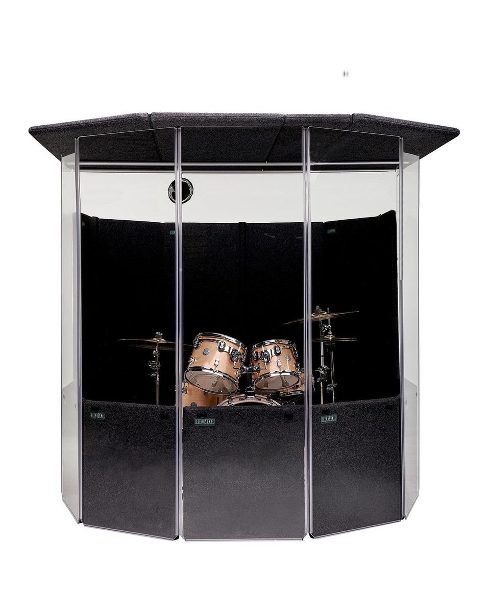 Clearsonic IPA 78" - IsoPac A 78" Portable Drum Isolation Booth 7' W x 9' D x 6.5' H - view 4