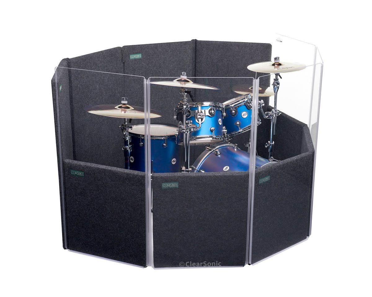 Clearsonic IPD - IsoPac D Portable Isolation Booth with Open Top - 6' W x 6' D x 4' H - view 2