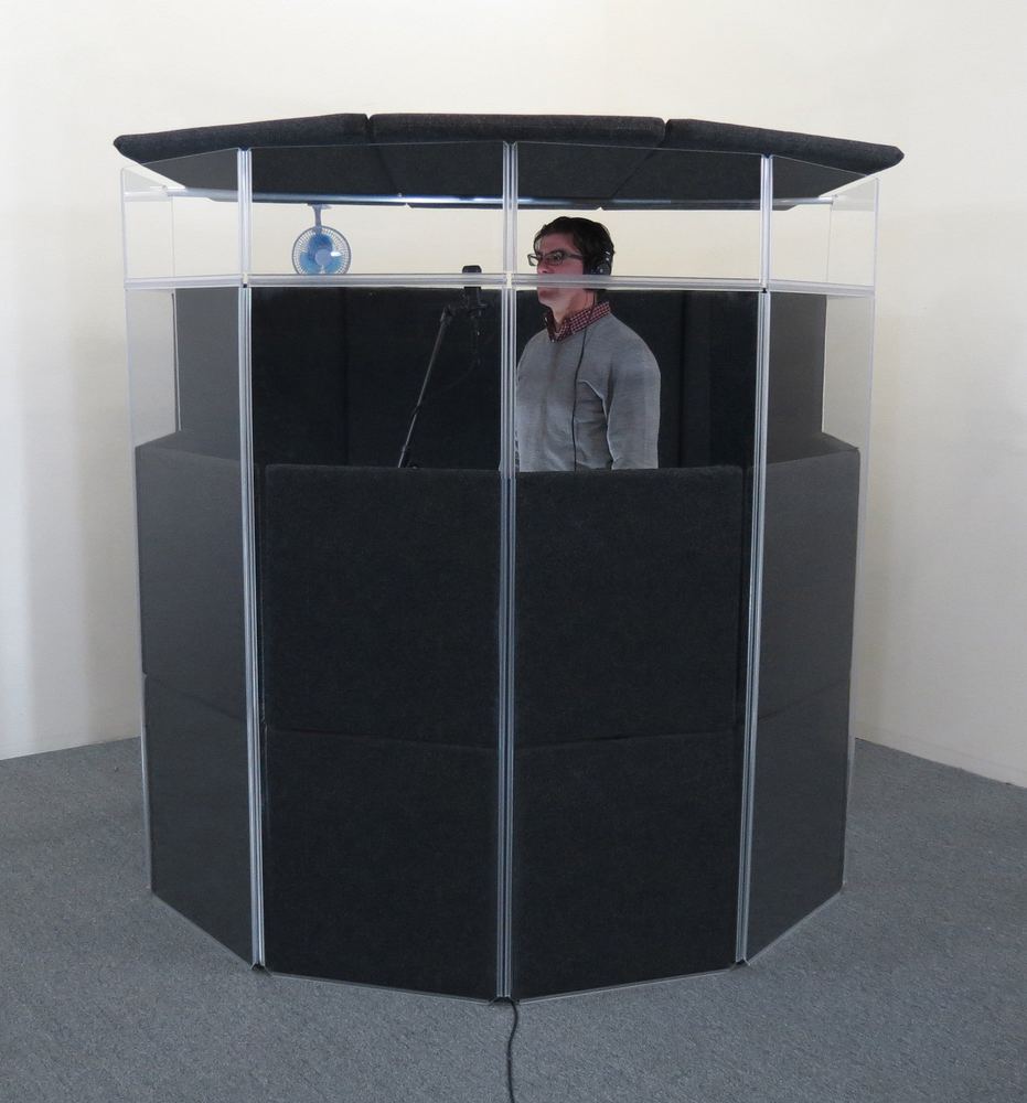 Clearsonic IPE IsoPac E Portable Vocal Isolation Booth, 6' W x 6' D x 6.5' H product image