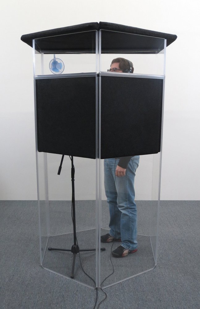 Clearsonic IPG IsoPac G Portable Vocal Isolation Booth, 4' W x 4' D x 6.5' H