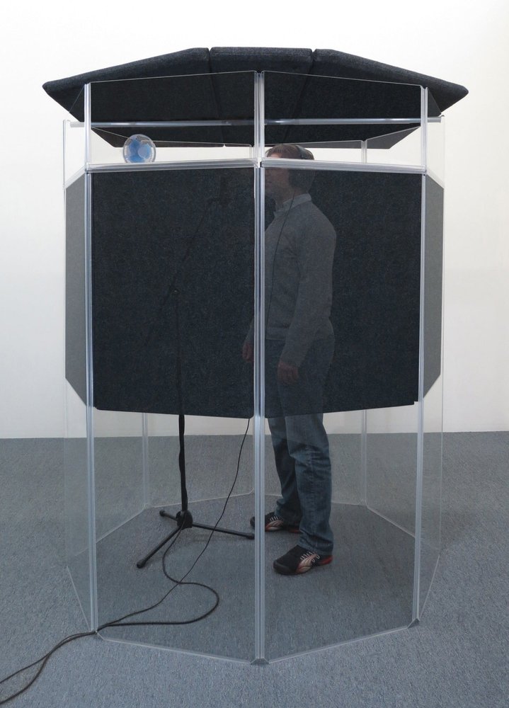 Clearsonic IPJ IsoPac J Portable Vocal Isolation Booth, 5' W x 5' D x 6.5' H