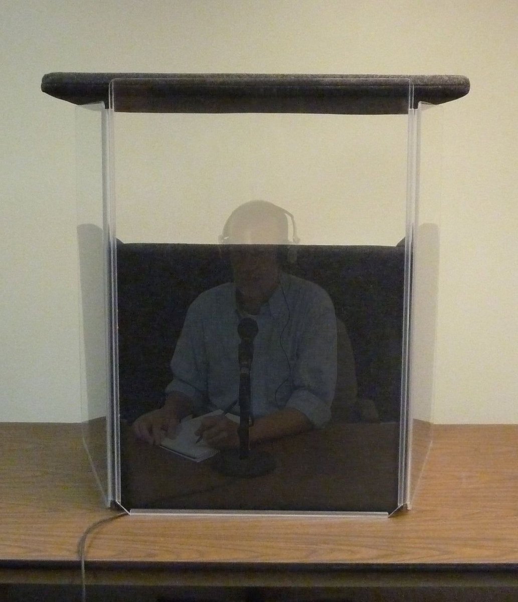 Clearsonic Portable Podcasting Booth for Table Top - 33" W x 22" D x 36" H - view 4
