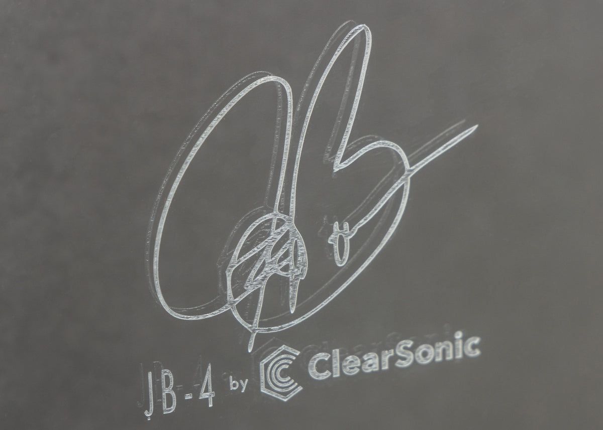 Clearsonic JB-4 - 72" W x 34" H - Joe Bonamassa Signature 4-Panel Acrylic Amp Shield - view 2