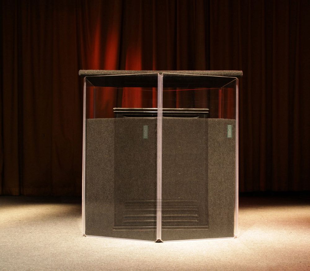Clearsonic MP - MegaPac Portable Isolation Booth for Drums - 7' W x 8' D x 7' H