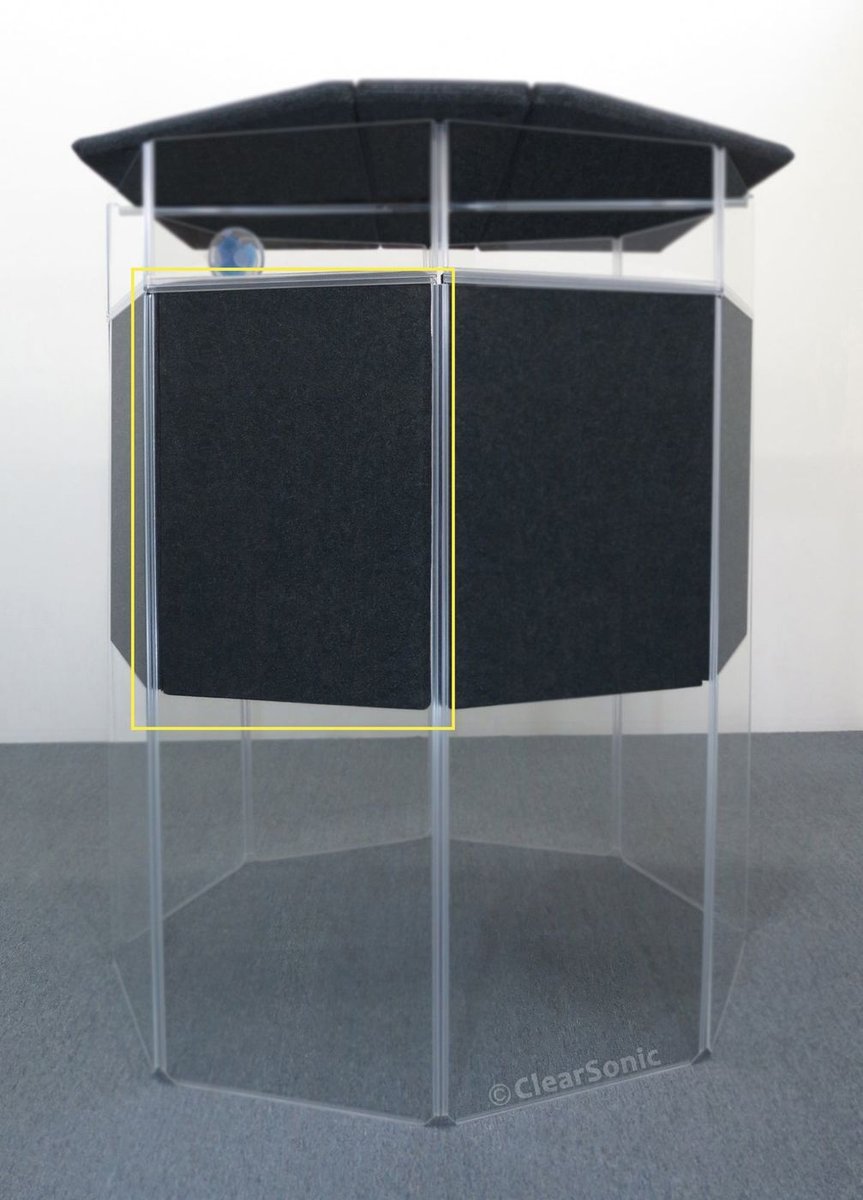 Clearsonic S2233 Sorber Sound Absorption Baffle, 22" W x 33" L - view 2